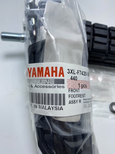 yamaha rx100 front footrest price