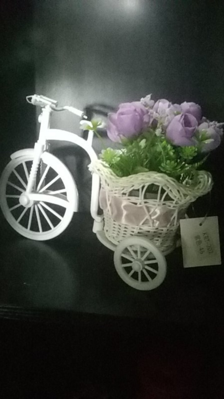 Decor Hiasan Basikal Dan Stroller Flower Pot 17x27x13cm 1pc Shopee Malaysia