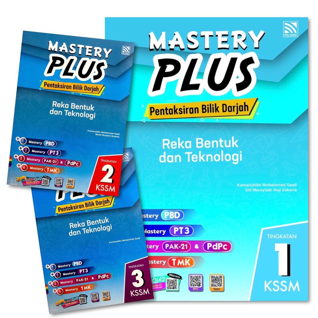 Mh Buku Latihan Mastery Plus Kssm 2020 Reka Bentuk Dan Teknologi Tingkatan 1 2 3 Pelangi Rbt Tingkatan 3 New Pgmall