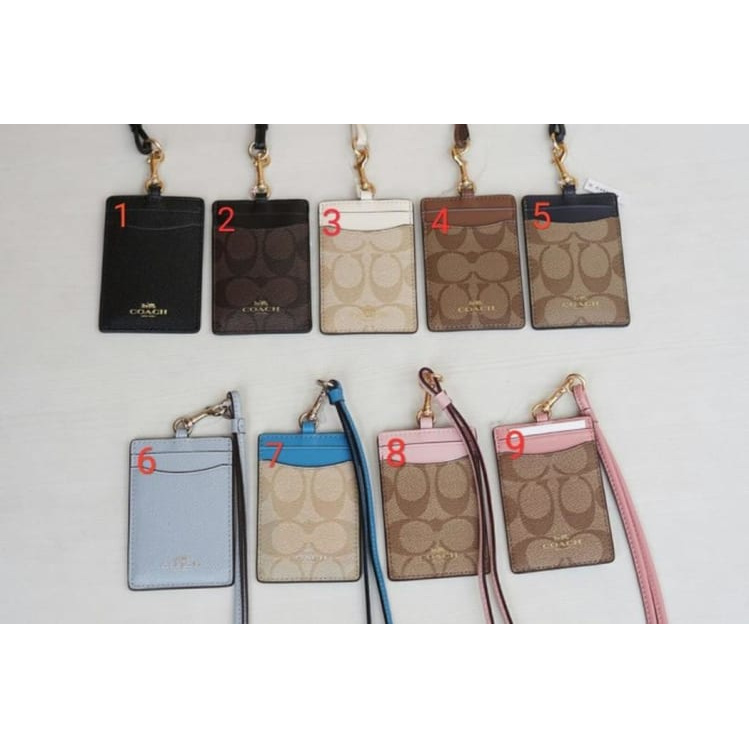 Name tag coach original / coach name tag / lanyard coach id tag coach