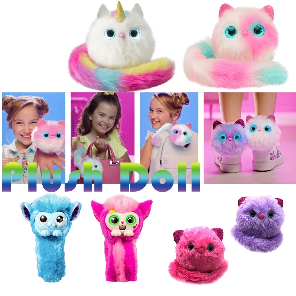 pomsies speckles plush interactive toys