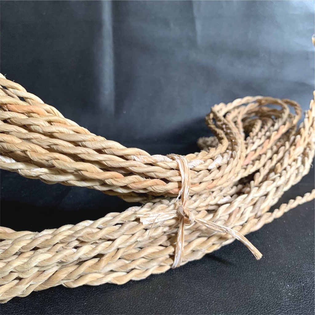 KAYU Hemp Rope Agel Wood Grain Rope Craft Rope Rigid Burlap Rope Wood