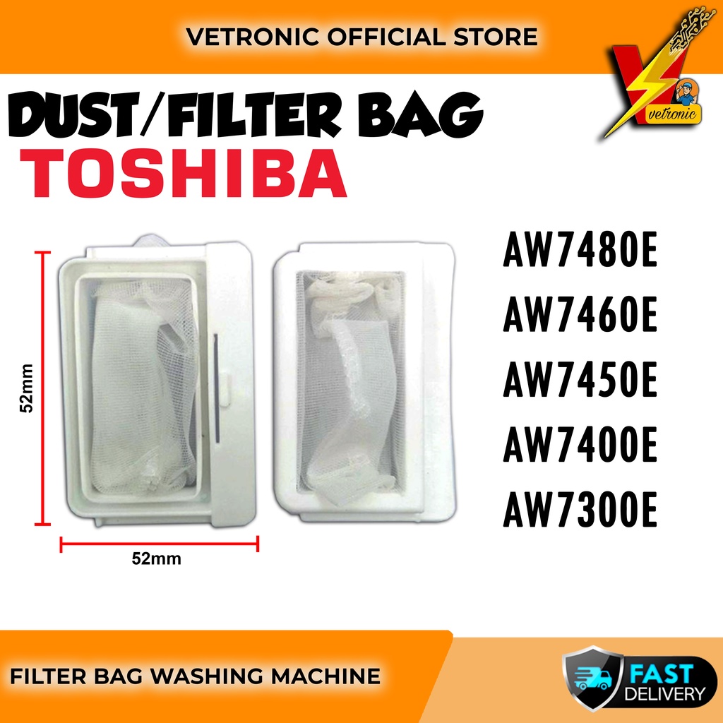 TOSHIBA WASHING MACHINE FILTER BAG (FB42T28013)Toshiba AW7480E AW7460E