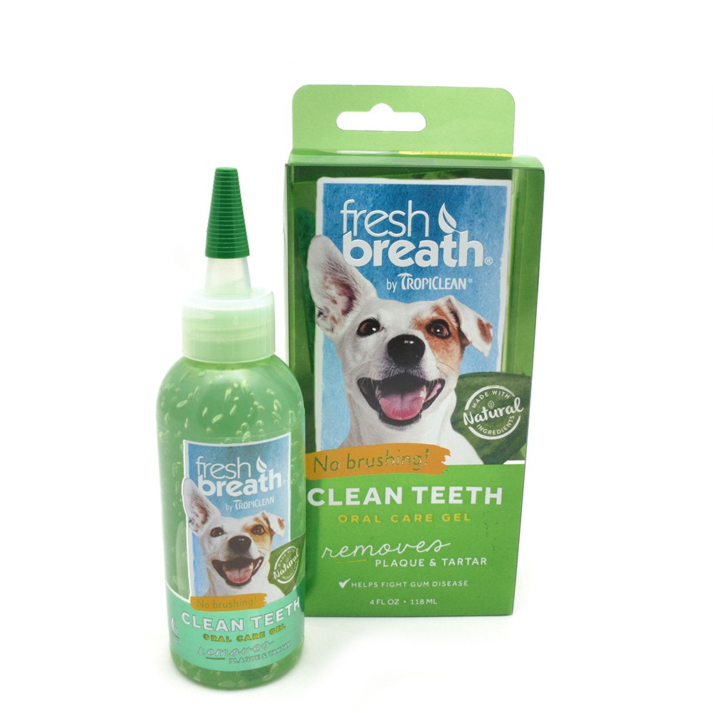 PROMO+FREE SHIPPING Tropiclean Fresh Breath Clean Teeth Oral Care Gel