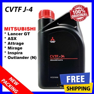 (100% ORIGINAL) Mitsubishi ATF CVT J4 Auto Transmission Fluid (1L ...