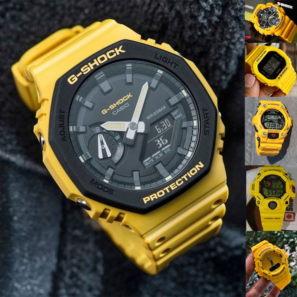 g shock 24 karat kuning