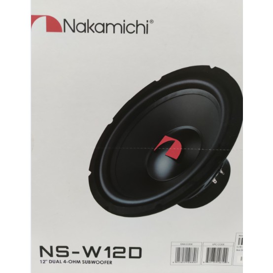 subwoofer nakamichi 12