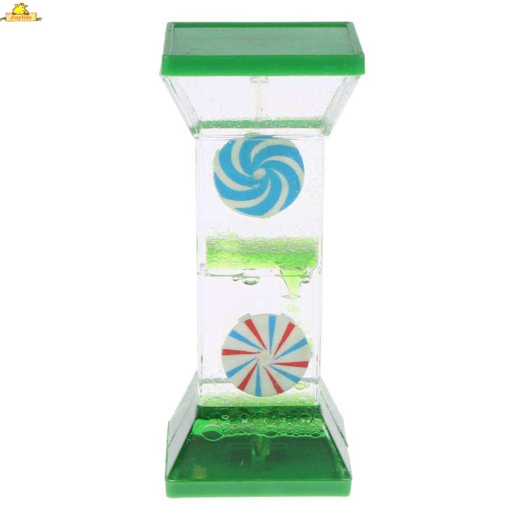 Down Oil Hourglass Desk Decoration Floating Sand Liquid Motion