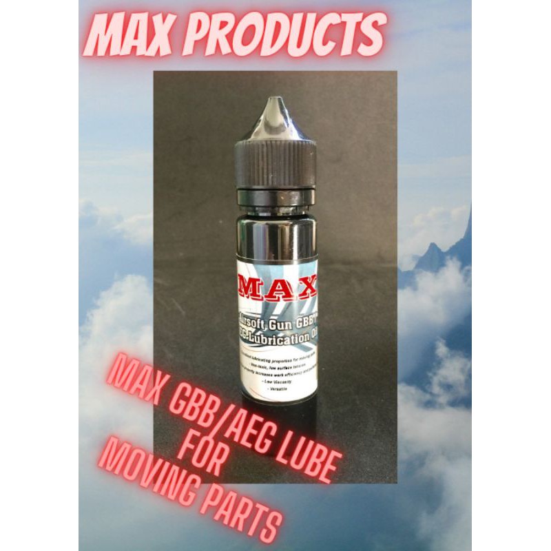 MAX Airsoft Gun GBB / AEG Lubrication Oil ( Moving Parts ) 70 ml