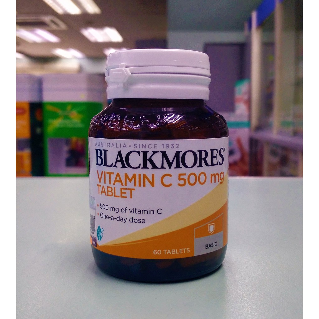 New Packing Blackmores Vitamin C 500mg 3x60 S Exp 03 23