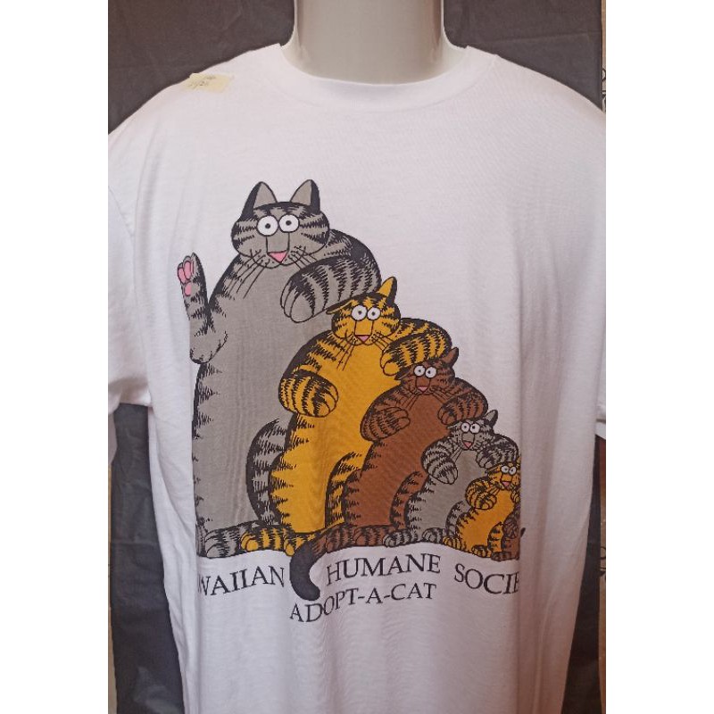 KUCING GEMUK ORIGINAL CRAZY SHIRT  Shopee Malaysia