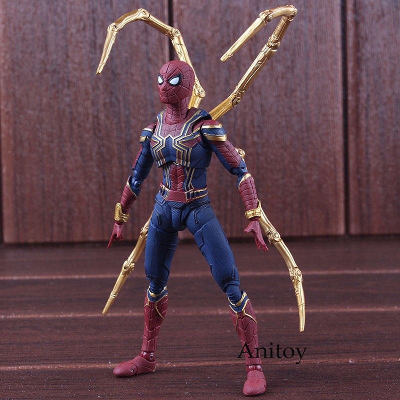  Marvel Avengers Infinity War Iron Spider Spiderman Action  Figure | Shopee Malaysia