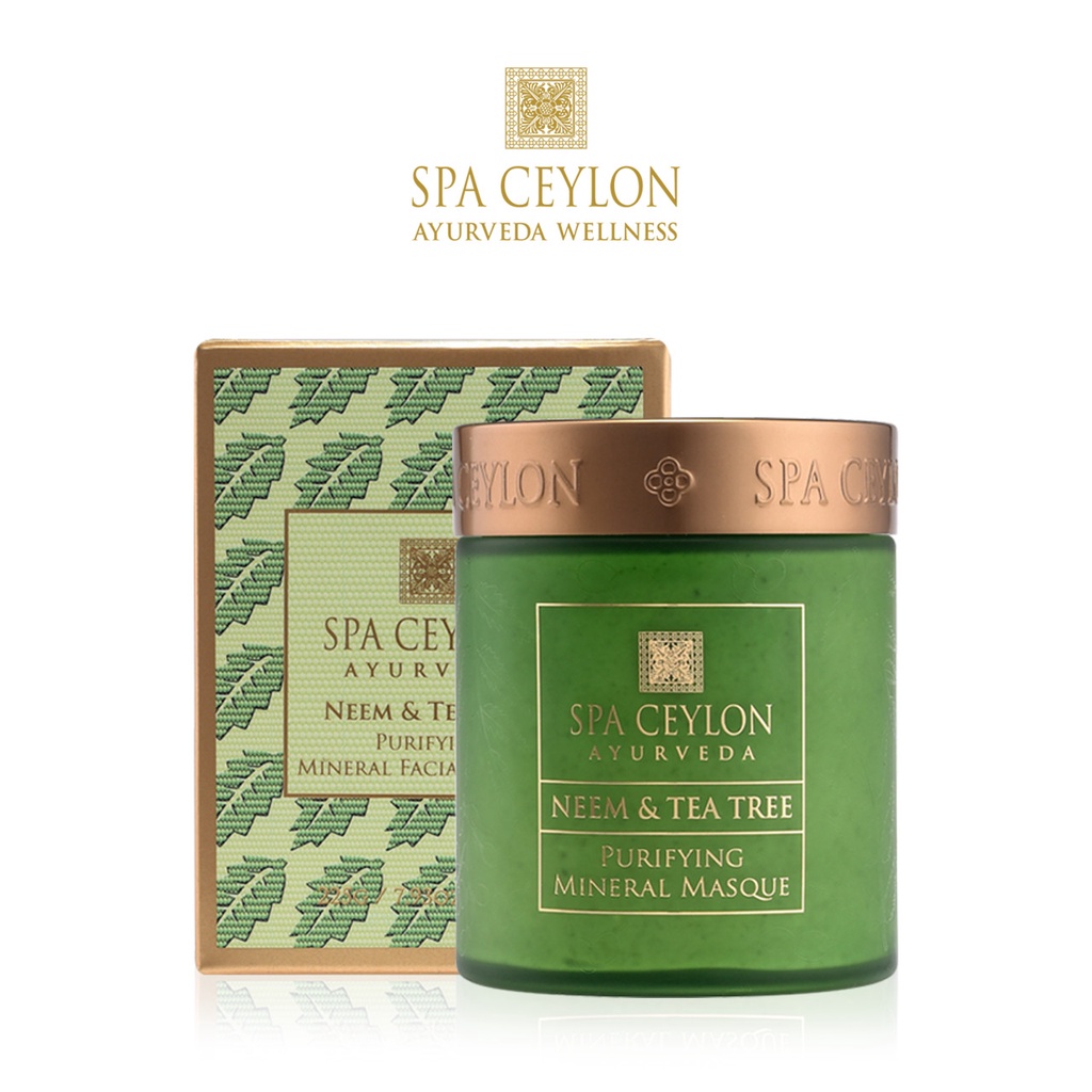 Spa Ceylon Ayurveda Neem & Tea Tree Purifying Mineral Masque (200g