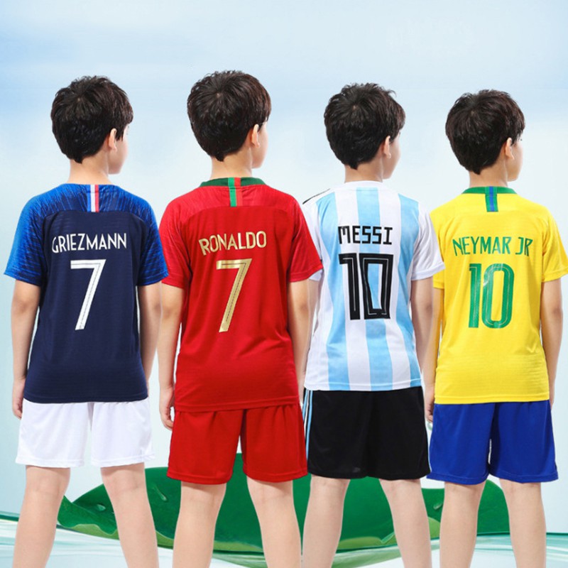 messi kids football kit