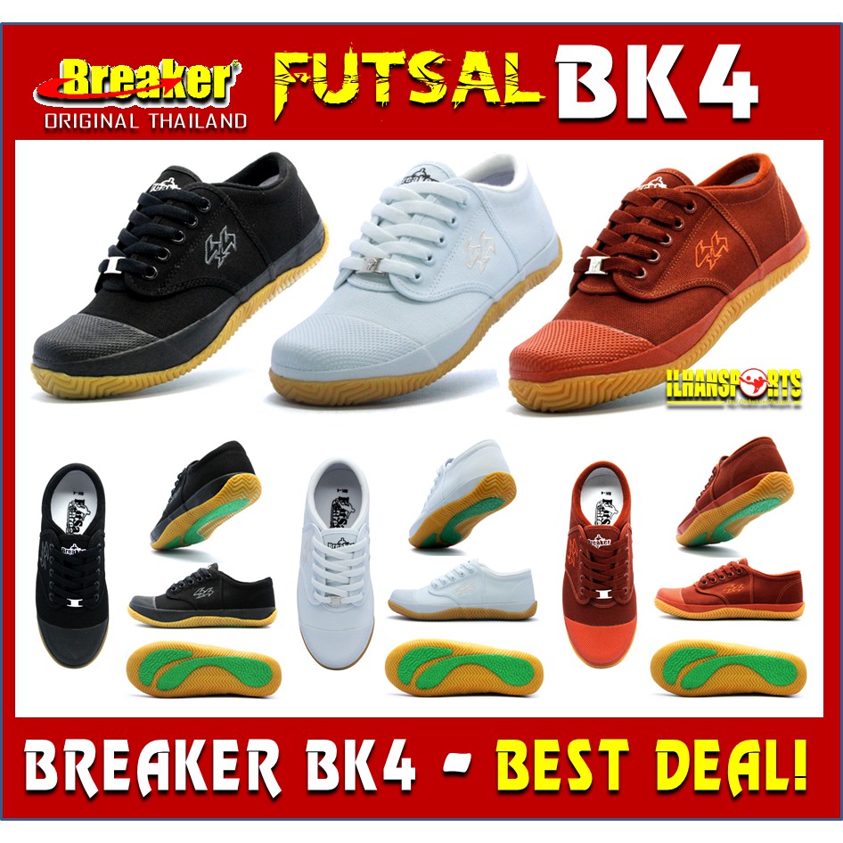 KASUT FUTSAL  BREAKER FUTSAL BK4  Shopee Malaysia