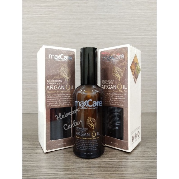 "Rm61.19" After Cashback Maxcare Moroccan Organics argan oil 100ml