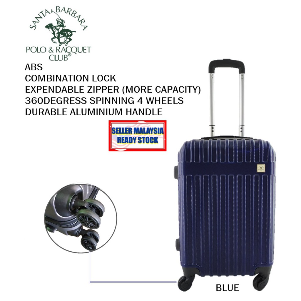 santa barbara polo & racquet club luggage malaysia