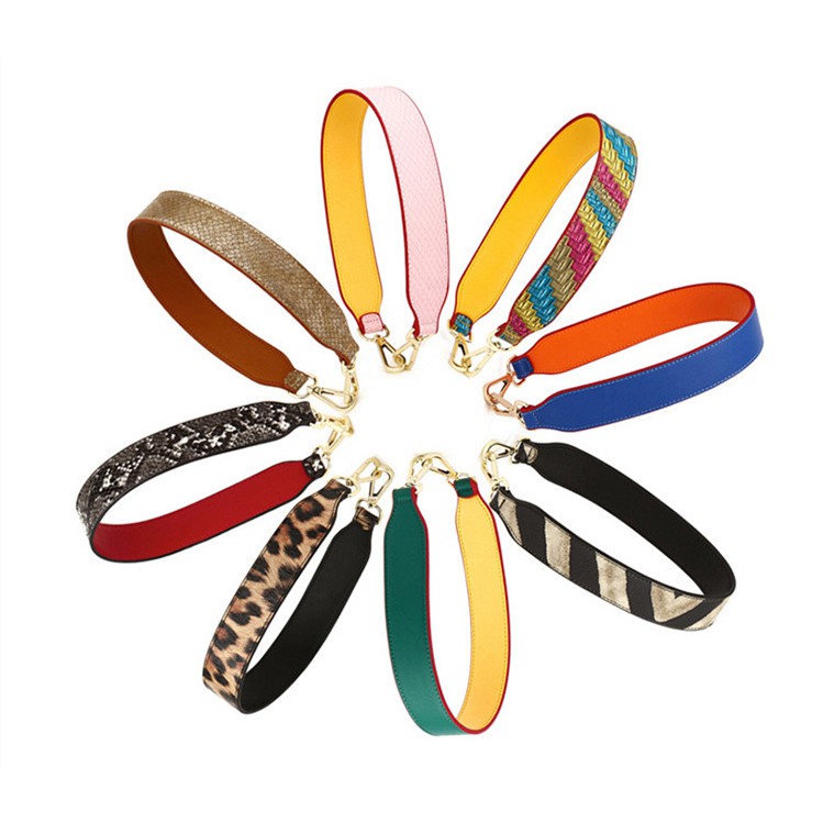 58cm 4cm Handbag Strap Printing Pattern Handle Diy Bag Shoulder Strap Pu Leather Shopee Malaysia