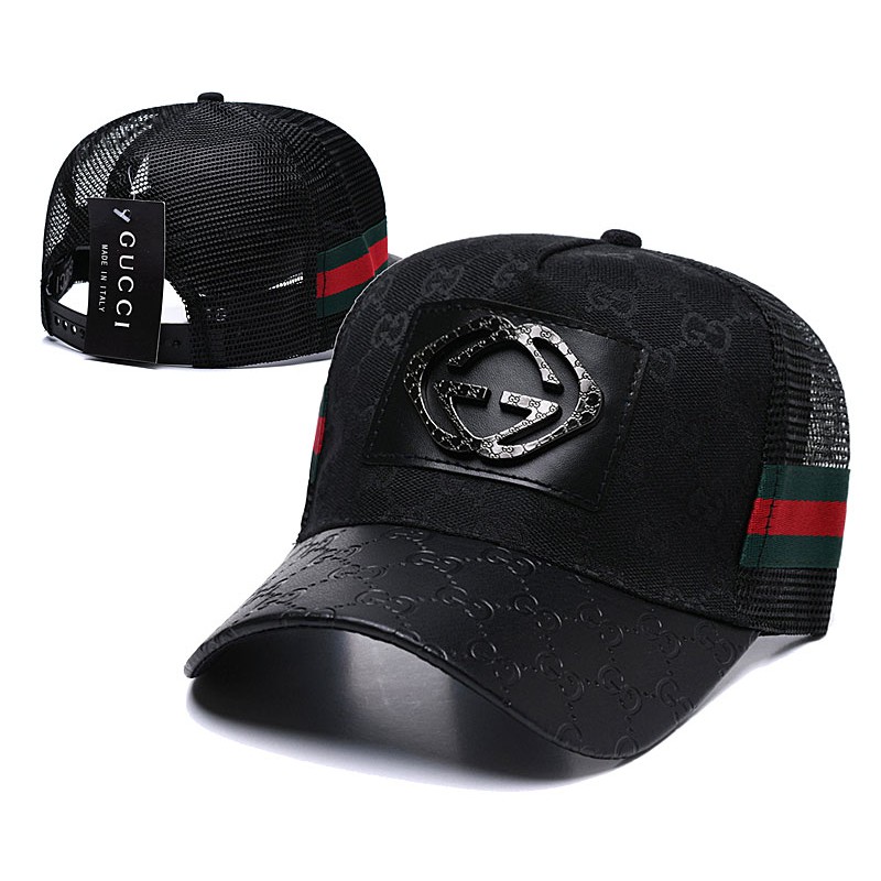 black gucci hat men