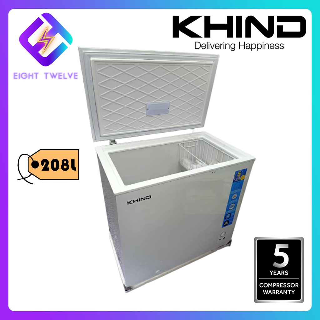 KHIND CHEST FREEZER 208LITRE AIS BEKU Shopee Malaysia