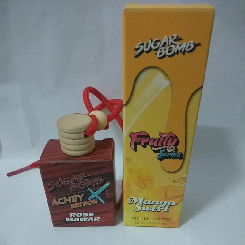 CLEAR STOCK] Perfume EDT Sugarbomb  Mango Swirl + Free Gift 