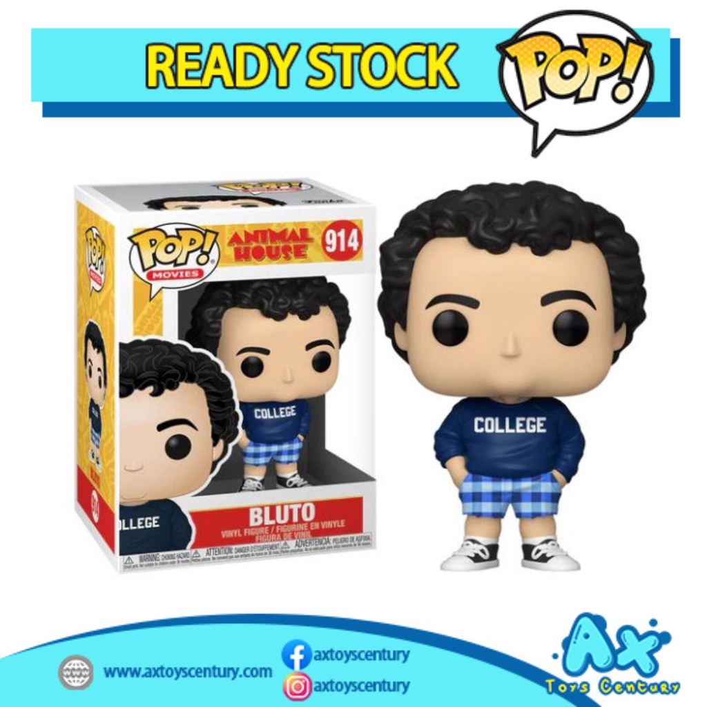 Funko Pop! Movies: Animal House - Bluto #914 100% Genuine