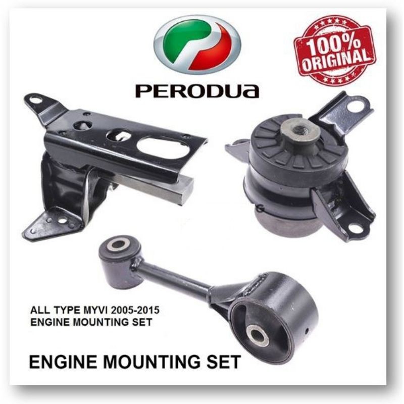 PERODUA MYVI, LAGI BEST & ALZA ENGINE MOUNTING SET FOR AUTO  Shopee