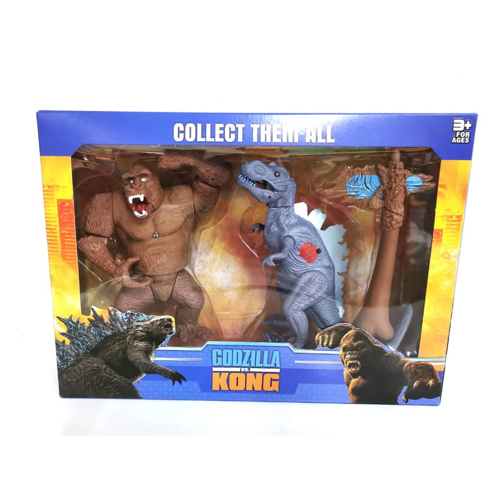 Godzilla Vs Kong Action Figure King Kong With Light | Shopee Malaysia