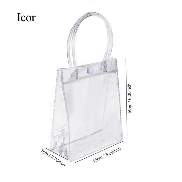 clear pvc tote