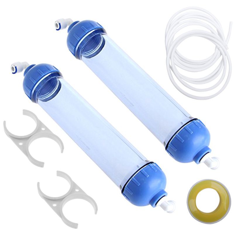 Jojo Filter Tube Water Filter Housing Diy Fill T33 4pcs Fittings Water Purifier For Reverse Osmosis System Shopee Malaysia