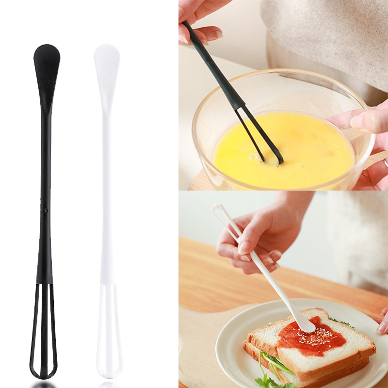 Silicone Egg Beater / Kitchen Manual Egg Whisk / Egg Cream Cake Hand Stirring Blender / Non Slip Cooking Mixer Tools / Milk Frother / Multifunctional Kitchen Tools