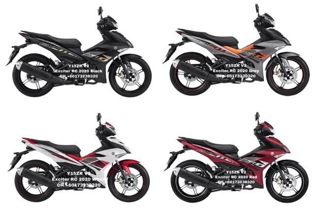 Oem Y15zr Cover Set Exciter Rc 2020 Shopee Malaysia