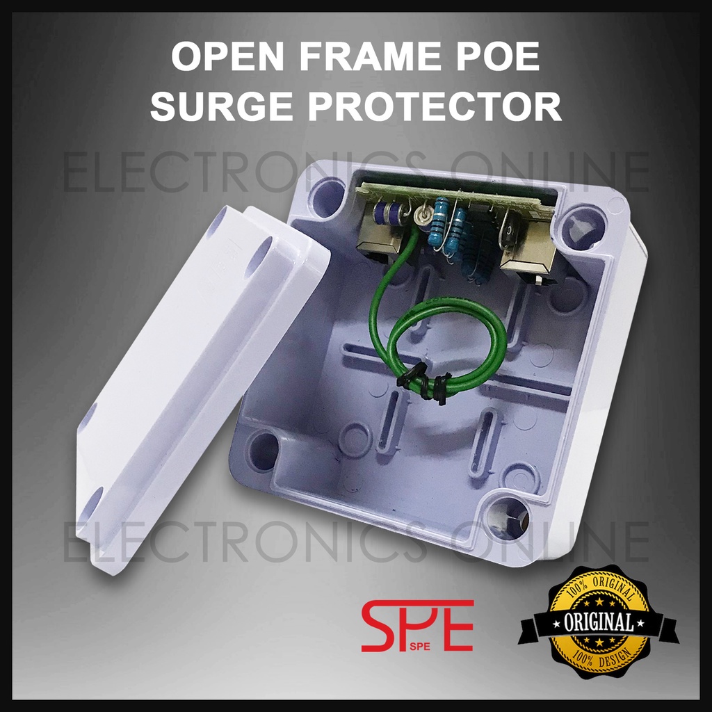 Spe Open Frame Poe Surge Protector Poe Lightning Surge Protector Ip Camera Network Lan Surge 6218