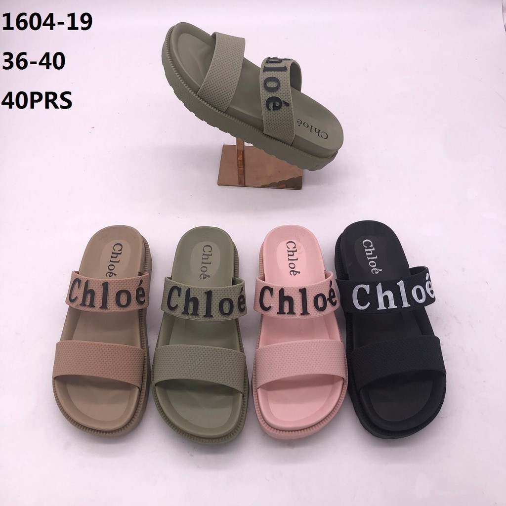 chloe jelly sandals