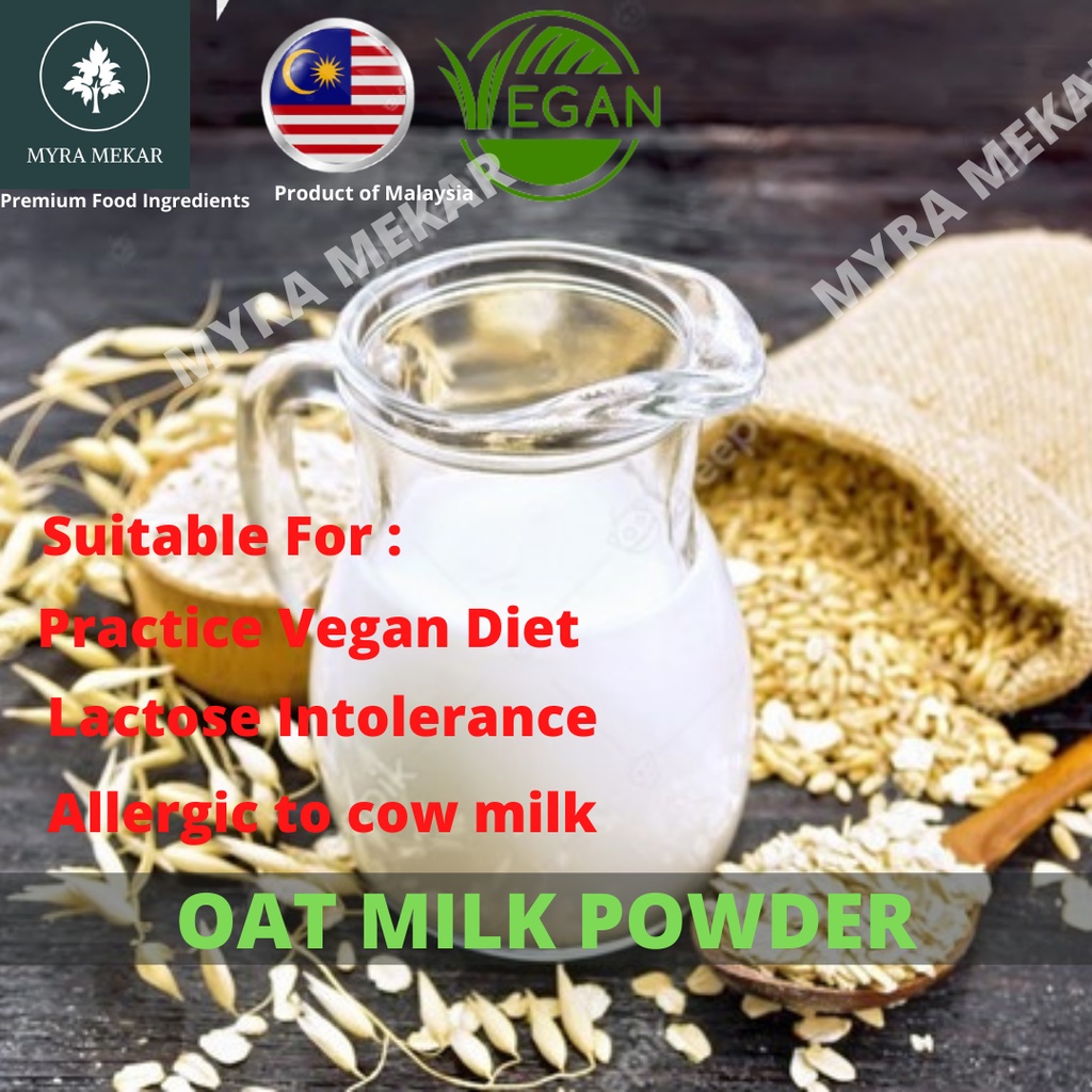 Myra Mekar Oat Milk Powder Susu Oat 250g Suitable For Lactose