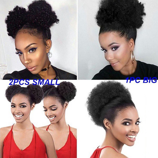 2styles Afro Women S Puffy Curly Synthetic Hair Ponytail Extension