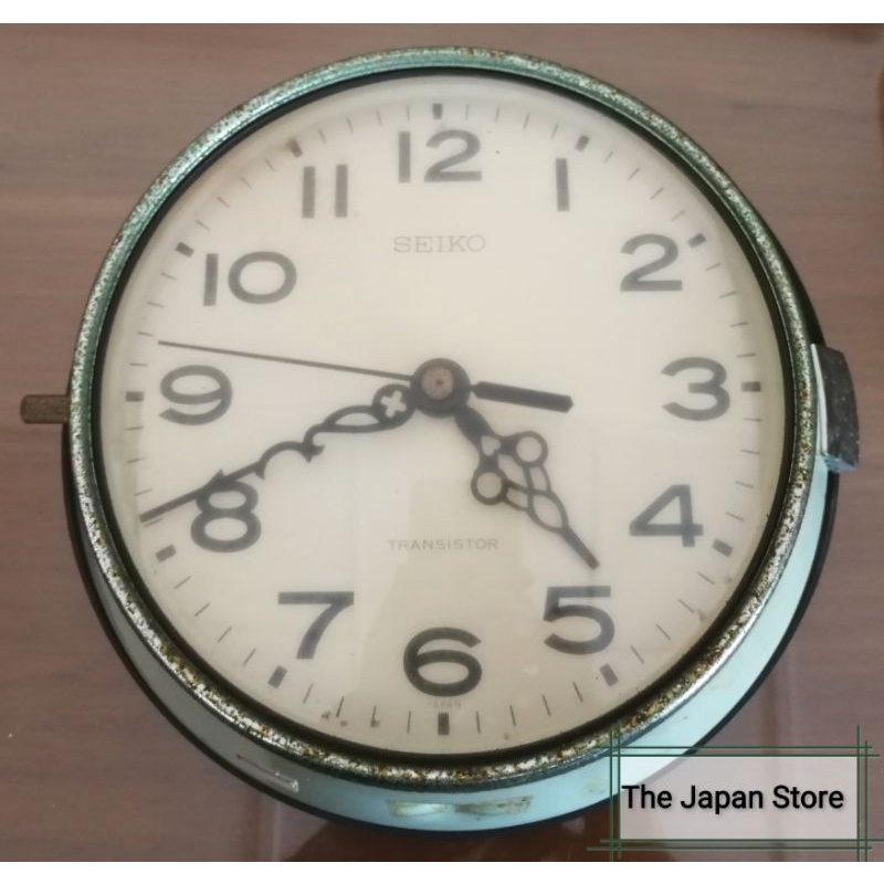 Japan Vintage Rare Seiko Transistor TTF531 Ship Clock Seiko Wall Clock  Japan Quartz Movement(Used) | Shopee Malaysia