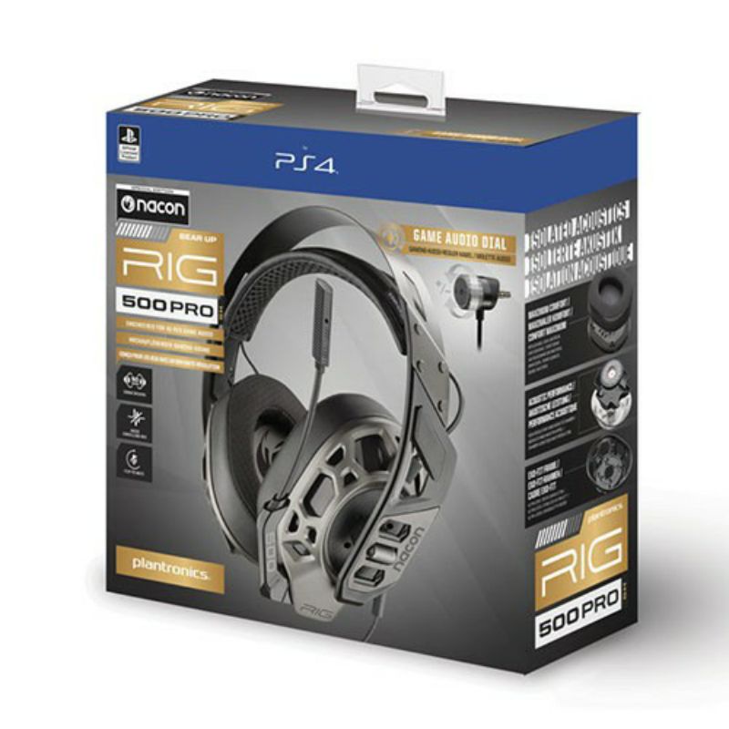 PS4 PS5 Wired Headphone RIG 500 Pro HS - Nacon