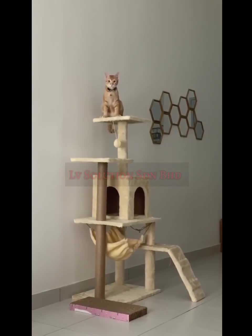 Buy 【🇲🇾 Ready Stock】Large 125 130 188 CM Cat Climbing Tree 