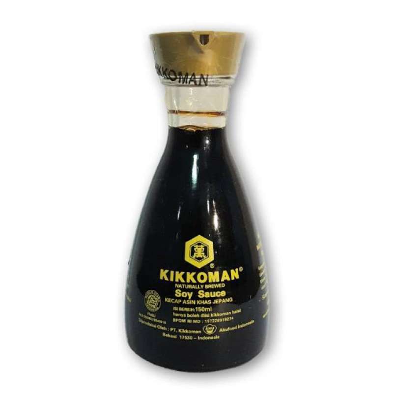 Kikkoman Japanese Soy Sauce / Soy Sauce Dispenser (150ml) Kikkoman Kecap Asin Jepang / Soy