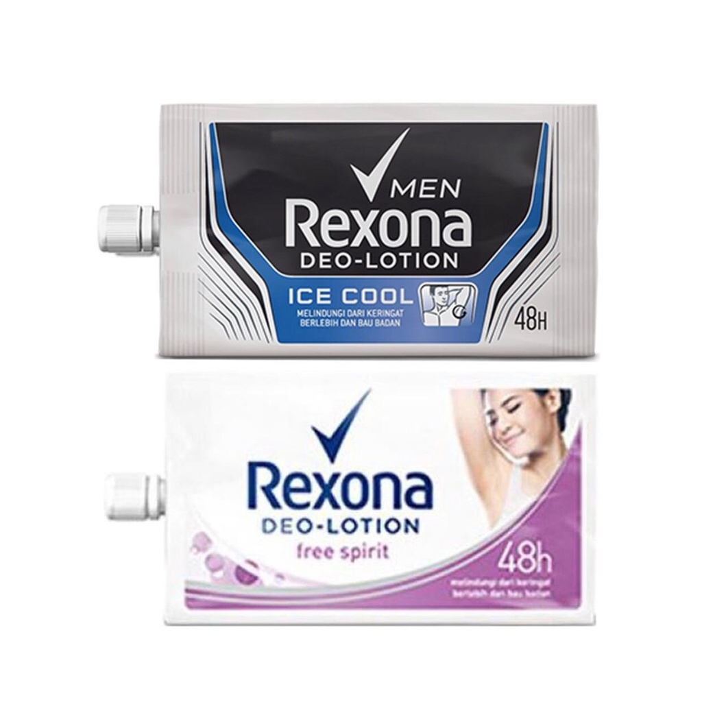 Dy~rexona SACHET/REXONA/REXONA DEO LOTION SACHET FREE SPIRIT MEN ICE