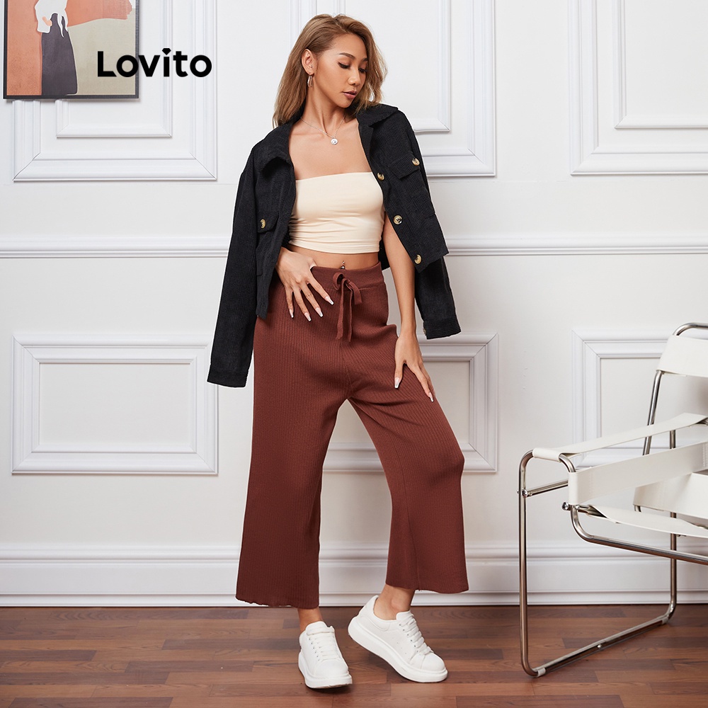 Premium Have Lovito Casual Plain Pocket Basic Jackets L08139 (Black) Jaket Kasual Polos Dengan Saku Dasar (Hitam) Rel...