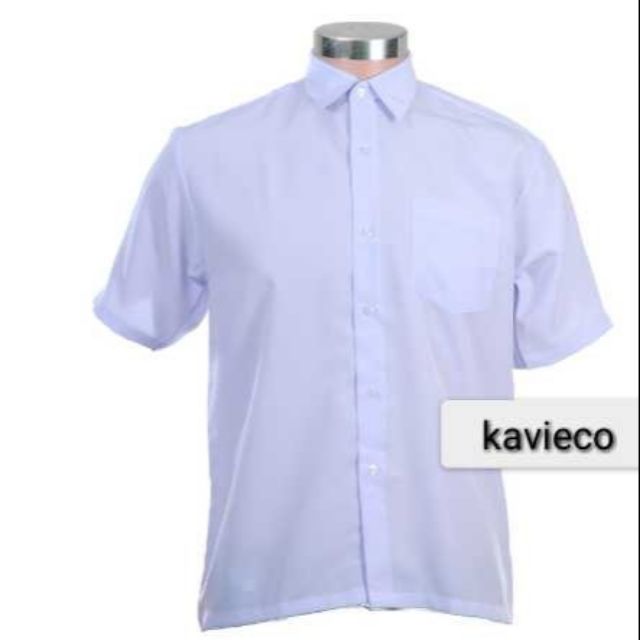 Baju Kemeja Putih Sekolah Menengah Lengan Pendek Licin Shopee Malaysia
