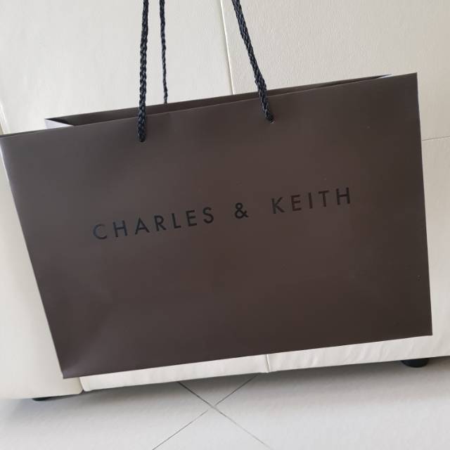 charles keith paper bag