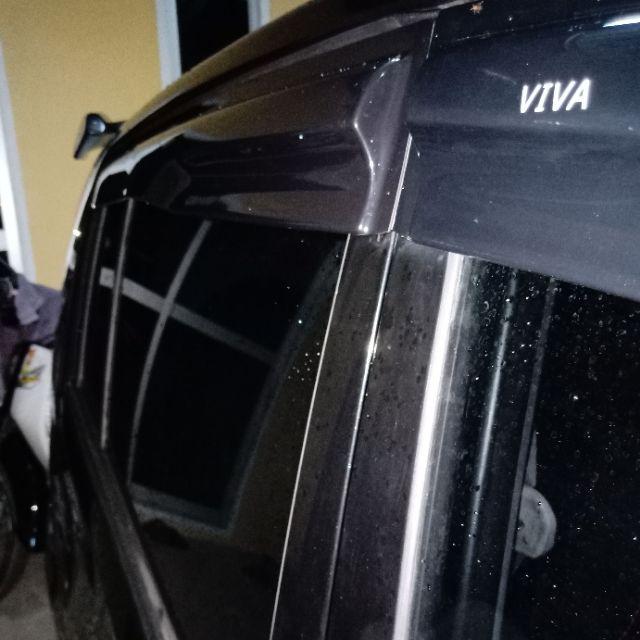 Perodua Viva Door Visor Mugen [4Pcs/Set]  Shopee Malaysia