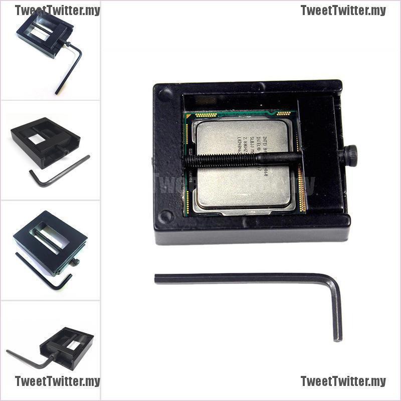 Ready Stock Twe Metal Cpu Delid Cap Opener Tool For Intel Lga115x 3370k 4790k 6700k 7700 Shopee Malaysia