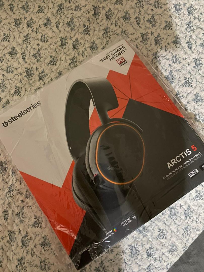 SteelSeries Arctis 5  Surround RGB Gaming Headset | Shopee Malaysia