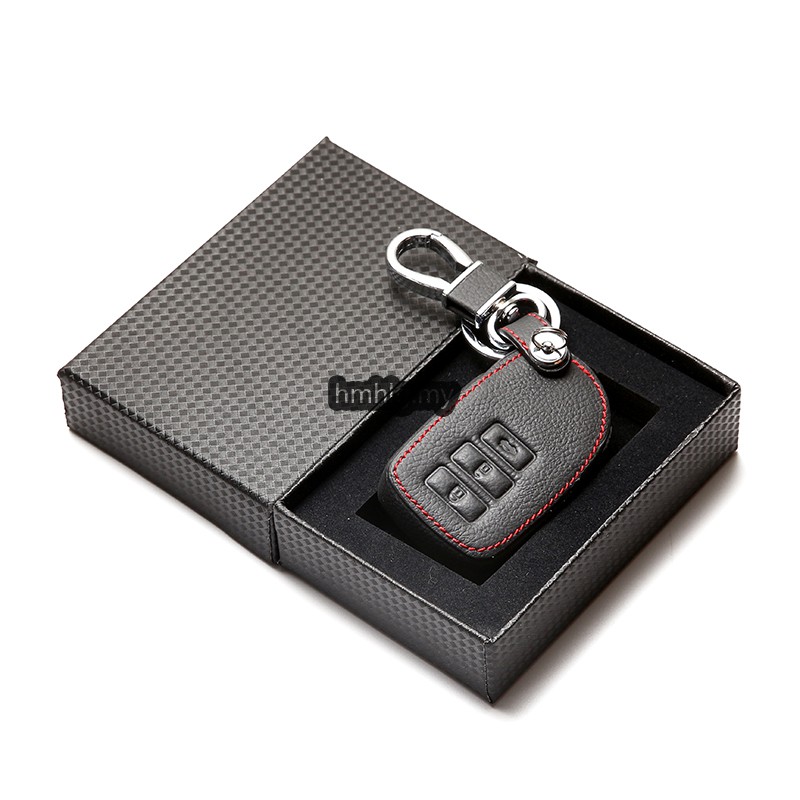 Toyota Vios 2014-2019 Keyless Remote Car Key Leather Key 