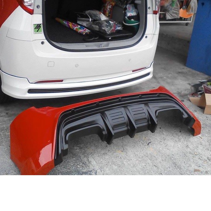 Bumper belakang velfire alza bodykit murah betong bodykit 