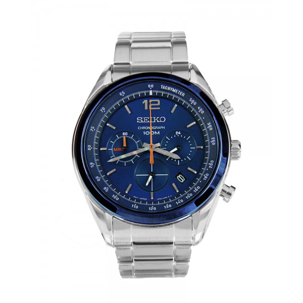 Seiko Chronograph Quartz 100M SSB091P1 Men's Watch | Shopee Malaysia